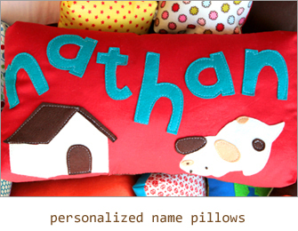 Personalized Name Pillows